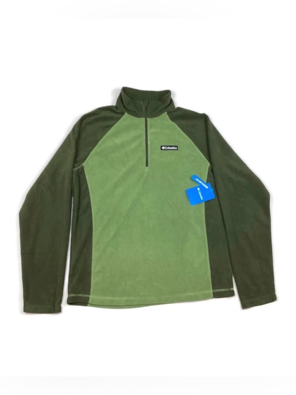 Columbia Men’s Life Pointe Half-Zip Fleece Pullover Jacket Meidum RETAIL $45 NEW
